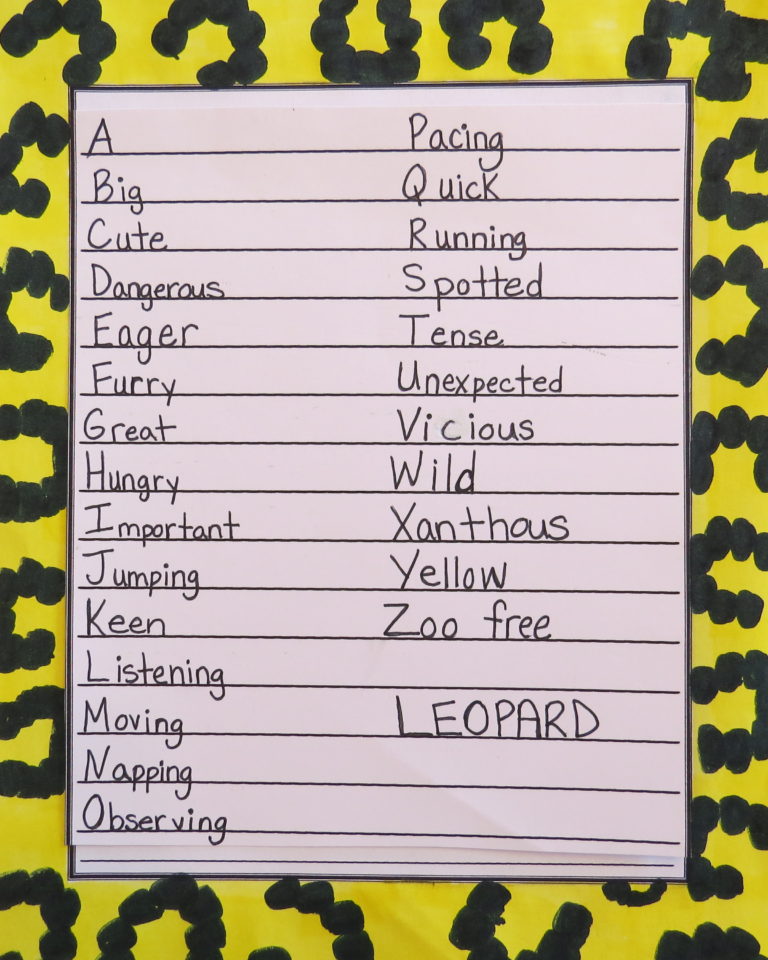 leopard-a-to-z-poem-fun-writing-ideas