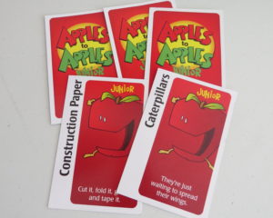 Apples to Apples game cards