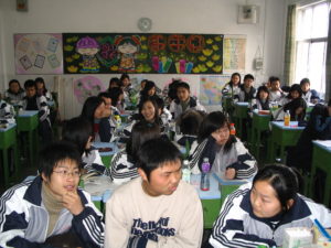 teaching language learners in China