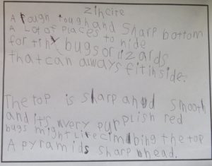 kids write rhyme