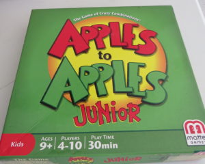 Apples to Apples--persuasive speech game