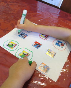 kids learn letter strokes