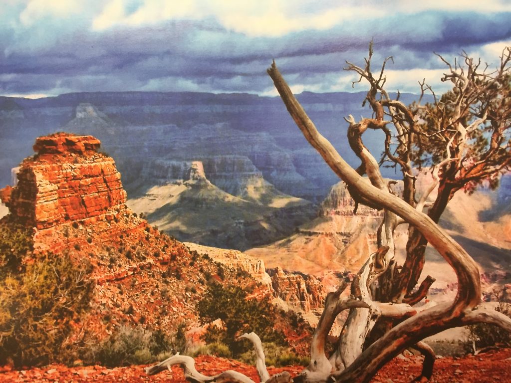 Calendar Picture of The Grand Canyon-5 minute writing activity