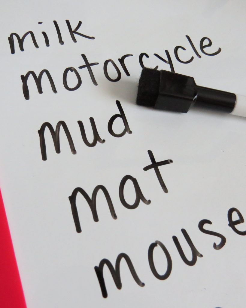 a list of nouns that start with the letter m