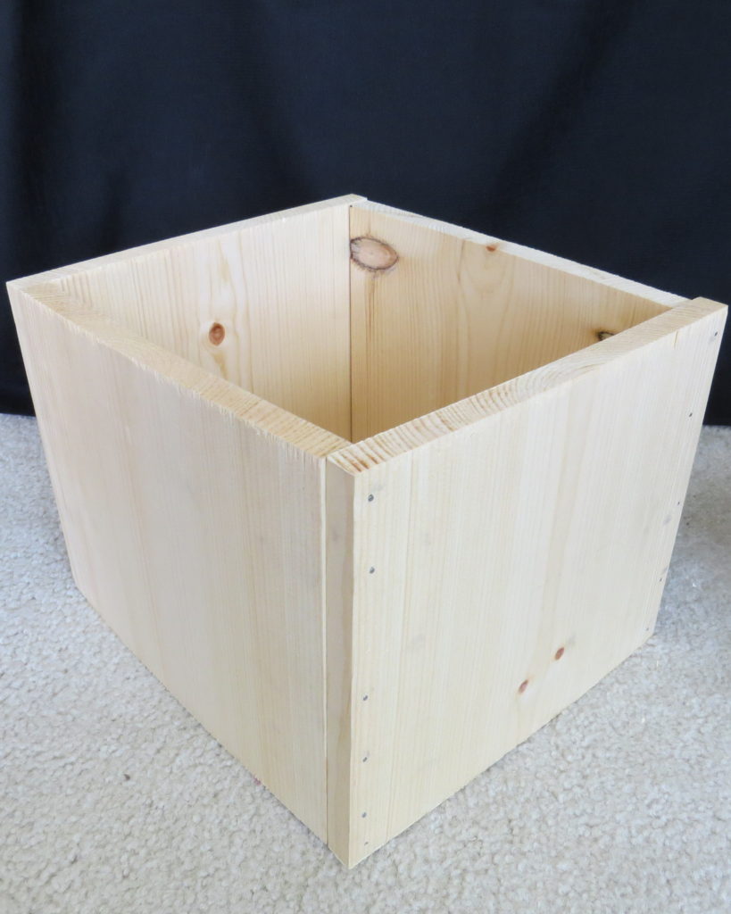 5 sides to the wooden box