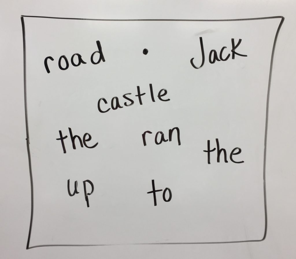 jack and the beanstalk writing prompt.