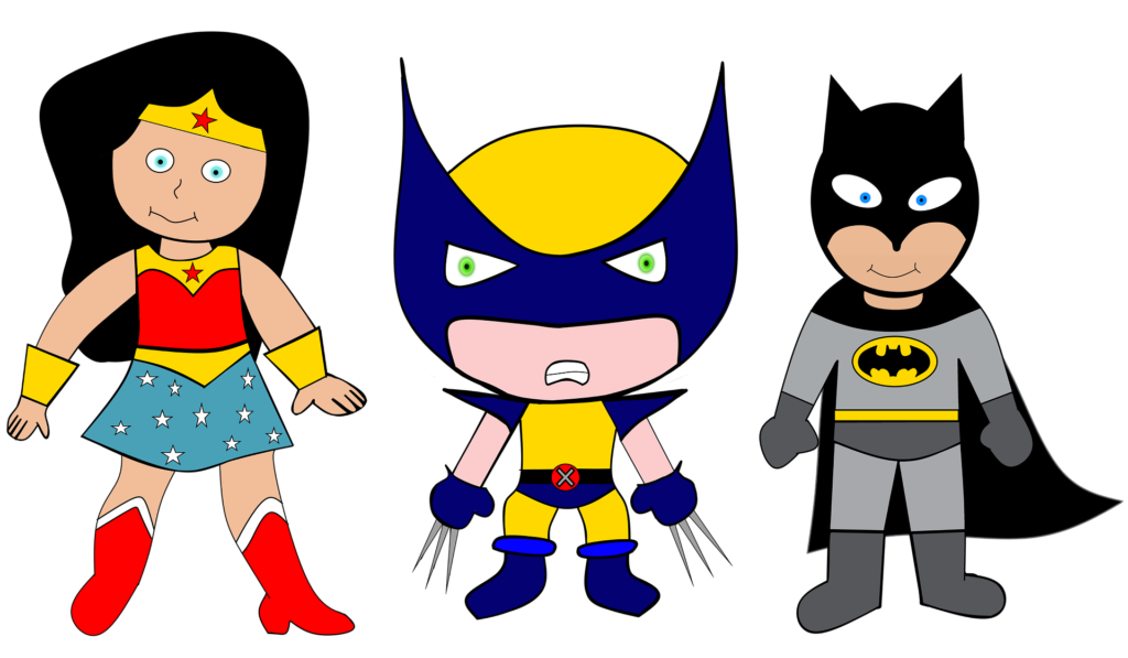 Super Heroes for a science fiction story